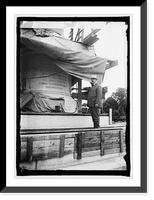 Sec. Weeks & 1st Div. A.E.F. Statue, 7/25/24 Classic, Vintage Print
