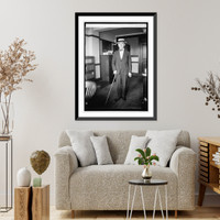 Historic Framed Print, Prof. Timothy A. Smiddny, Rep. of Irish Free State,  17-7/8" x 21-7/8"