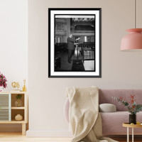 Historic Framed Print, Frank W. Mondell notification speech, Con. [i.e. Continental] Memorial Hall, [Washington,  17-7/8" x 21-7/8"