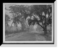 Historic Framed Print, Auto course, Savannah, Ga.,  17-7/8" x 21-7/8"