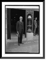 Historic Framed Print, Jno. W. Davis at Dem. hdqrts., [9/27/24],  17-7/8" x 21-7/8"