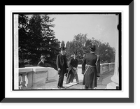 Coolidge & Slemp arrive at Mem. Cont. Hall for Red Cross Convention, 10/6/24, Historic Reproduction