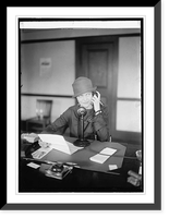 Black & White Photo - Mrs. Wm. McMillian Adams at Dem. hdqrts, 1924