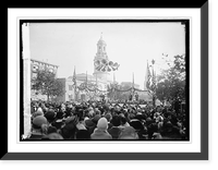 Pres. Coolidge at unveiling of Francis Asbury statue, Washington, D.C., 10/15/24, Historic Reproduction