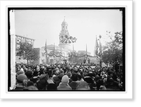 Pres. Coolidge at unveiling of Francis Asbury statue, Washington, D.C., 10/15/24, Historic Reproduction