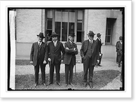 Francis C. Jenkins, David Sarnoff? Geo. O. Squier, Sec. Hoover, 10/7/24 Classic, Vintage Print