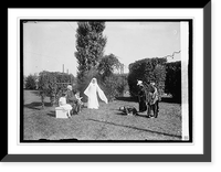 Tableaus by Amer. Red Cross, 10/9/24, Antique Print