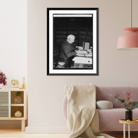 Historic Framed Print, Justice Willis Van Devanter of Supreme Court - 4,  17-7/8" x 21-7/8"