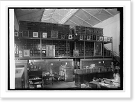 Historic Framed Print, U.S.A. Medical Library, [11/18/24],  17-7/8" x 21-7/8"