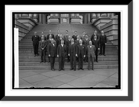 Historic Framed Print, Foreign Service Class of State Dept., 11/14/24,  17-7/8" x 21-7/8"