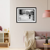 Historic Framed Print, Wm. Howard Taft attending Annual Meeting of American Red Cross,  17-7/8" x 21-7/8"