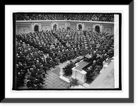 Wilson memorial exercises in House, 12/15/24 - 5, Antique Wall Art