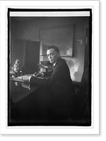 Historic Framed Print, J.E. Hoover, Bu. of Investigation, Dept. of Justice, [12/22/24],  17-7/8" x 21-7/8"