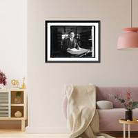 Historic Framed Print, C.B. Aitchin of Oregon, Chair of I.C.C., [1/10/25] - 2,  17-7/8" x 21-7/8"