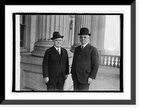 Historic Framed Print, Sen-elect Chas. S. Dineen and Sen. Wm. B. McKinley of Ill., [at Capitol, Washington, D.C,  17-7/8" x 21-7/8"