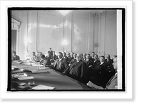 Historic Framed Print, Gen. Mitchell before House of Rep. Aircraft Committee, 2/6/25,  17-7/8" x 21-7/8"