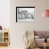 Historic Framed Print, Grace Street, east from 8th, Richmond, Va.,  17-7/8" x 21-7/8"