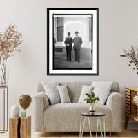 President Coolidge and Evertt Sanders, 1/19/25 Classic, Vintage Poster
