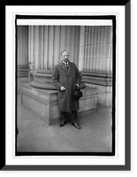 Sir David Hall, British Minister of Agriculture and Fisheries at Museum, 1/26/25, Vintage Poster