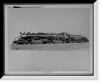 New Mallet articulated compound engine on the Santa Fe Classic, Antique Print