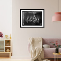 Historic Framed Print, Federal Oil Conservation Board, 1/19/25,  17-7/8" x 21-7/8"