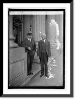 Historic Framed Print, Longworth & Jno. Q. Tilson, [2/21/25],  17-7/8" x 21-7/8"