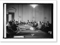 Historic Framed Print, Admiral Wm. R. Shoemaker before House of Rep. Aircraft Com., 2/14/25,  17-7/8" x 21-7/8"