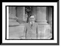 Historic Framed Print, Senator W.H. McMaster of S.D., [2/26/25],  17-7/8" x 21-7/8"