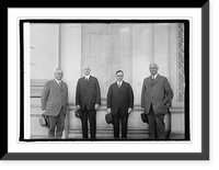 Reps. from Mass. H.J. Thayer, G.B. Churchill, J.W. Martin, Jr., & F.H. Foss, 2/26/25, Vintage Print