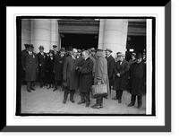 Historic Framed Print, Colonel John Coolidge and Gov. Billings, [3/3/25],  17-7/8" x 21-7/8"