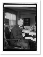 Historic Framed Print, Wm. J. Donovan, Asst. Att'y. General, 3/19/25,  17-7/8" x 21-7/8"