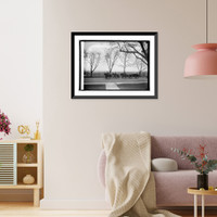 Historic Framed Print, Body of Admiral Dewey passing thru Fort Meyer, [Va.], 3/28/25,  17-7/8" x 21-7/8"