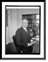 Wilder S. Metcalf of Kan., Commissioner of Pensions, 4/6/25, Historic Print