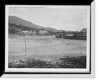Historic Framed Print, The Athletic field, Silver Bay Ass'n. [Association], Silver Bay, Lake George, N.Y.,  17-7/8" x 21-7/8"