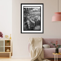 Lt. Col. J.E. Fechet & Gen. Mitchell, 4/20/25, Antique Wall Art