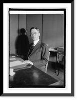 Historic Framed Print, Wm. C. Reeves of Federal Trade Commission, 4/16/25,  17-7/8" x 21-7/8"