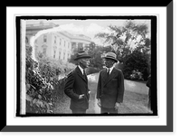 Historic Framed Print, Sec. Mellon & L.G. Andrews, 4/29/25,  17-7/8" x 21-7/8"