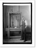 D.W. Kessler, Bu. of Standards testing granite and marble, 5/13/25, Vintage Print