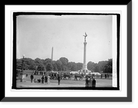 Historic Framed Print, Funeral of Gen. Nelson A. Miles, 5/19/25,  17-7/8" x 21-7/8"