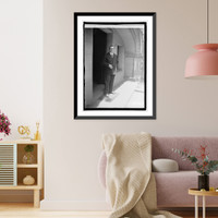 Historic Framed Print, Ambassador L.G. do Amaral of Brazil, 6/10/25,  17-7/8" x 21-7/8"