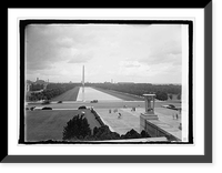 Monument from Lincoln Mem., Washington, D.C., 8/20/25, Vintage Print