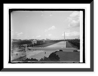 Monument from Lincoln Mem., Washington, D.C., 8/20/25 - 2, Vintage Poster