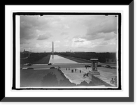 Monument from Lincoln Mem., Washington, D.C., 8/20/25 - 3, Historic Print
