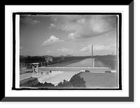 Monument from Lincoln Mem., Washington, D.C., 8/20/25 - 4, Antique Print