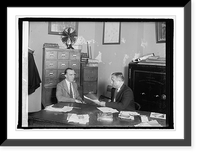 Vintage Photo Print - George J. Richardson & Fred W. Baer, Int. Assn