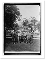 Tree surgeons in Capitol grounds, Washington, D.C, Historic Print