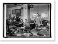 Historic Framed Print, Col. Wm. Mitchell before Navy board on Shenandoah disaster, 10/7/25,  17-7/8" x 21-7/8"