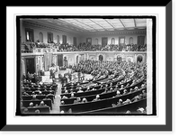 Historic Framed Print, Opening of 69th Congress, [Washington, D.C.], 12/7/25,  17-7/8" x 21-7/8"