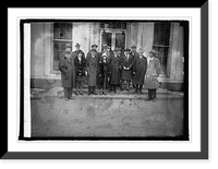 Historic Framed Print, Farm Journal Editors with Jardine & Capper, 1/13/26,  17-7/8" x 21-7/8"