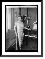 Historic Framed Print, Mary Roberts Rinehart, 1/13/26,  17-7/8" x 21-7/8"